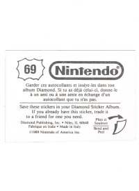 Sticker No. 69 Nintendo / Diamond 1989 2