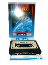Dogfight 2187 - Kassette / Datasette Starlight / Ariolasoft 1987 2