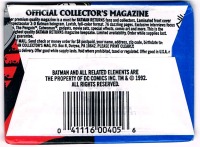 Batman Returns - Movie Photo pack - 5 Stickers Topps 1992 2