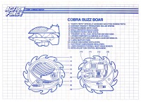 Cobra Buzz Boar Instructions / Anweisung Hasbro 1988 2