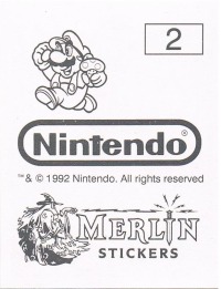 Sticker No. 2 - Super Mario Bros. 2/NES 2