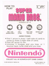 Super Mario Bros. - Rubbelkarte 2