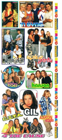 Bravo Sticker aus den 90ern