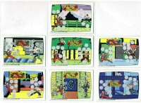 Double Dragon Rubbelkarten - Nintendo Game Packs 2nd Series - 1989 Nintendo NES
