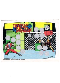 Double Dragon - Screen 1 O-Pee-Chee / Nintendo 1989