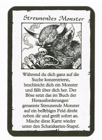 Schatz-Karte - Streunendes Monster
