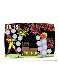Metroid - NES Rubbelkarte - Screen 1 Pee Chee / Nintendo 1989