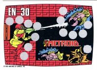 Metroid - NES Rubbelkarte - Screen 2 O-Pee-Chee / Nintendo 1989