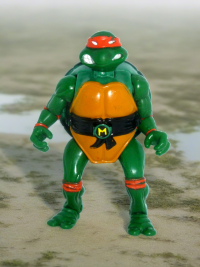 Mutatin Michelangelo - defekt 1992 Mirage Studios / Playmates Toys 8