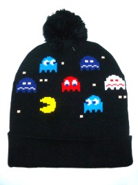 Pac Man Wintermütze mit Bommel - Bandai Namco - Pudelmütze 2