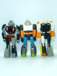 3x Action Masters with wrong legs 1990 2