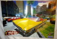 Sega DreamCast / Crazy Taxi - Mega Fun - Poster 2