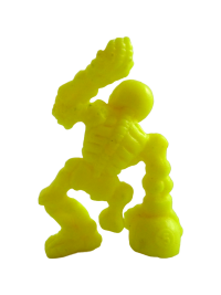 Skeleton neon yellow No. 47 2