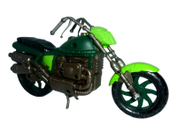 Motorcycle - green Bike 2012 Viacom, Playmates