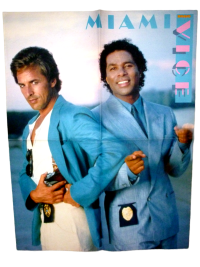 Miami Vice / Europe- Bravo 80er Poster / Plakat