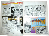 Dino Riders Werbe Comic Promo mit Poster 1987 Tyco 2