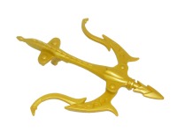 Yellow Ranger Thunder Dragon golden bow/weapon Bandai 2005