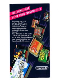 SNES - Nintendo Mini Katalog 4