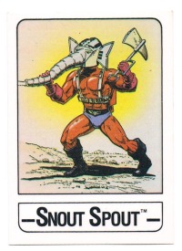 Wonder Trading Card - Snout Spout