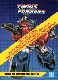 Transformers Comic-Magazin Nr. 5 - Generation 1 / G1 - 1989 2