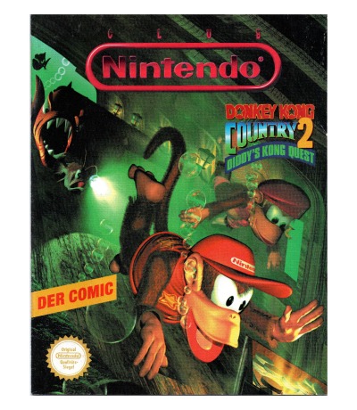 Club Nintendo - Donkey Kong Country 2 - Diddys Kong Quest - Der Comic 1995