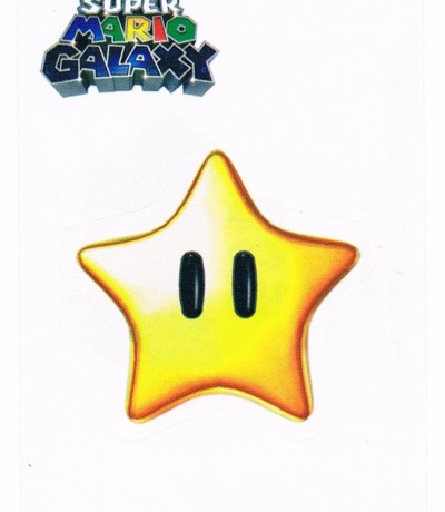 Sticker Nr 009 - Super Mario Galaxy - Enterplay 2009