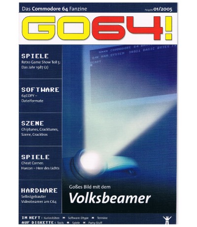 Ausgabe 01/05 - 2005 - GO64 - Das Commodore-64-Magazin