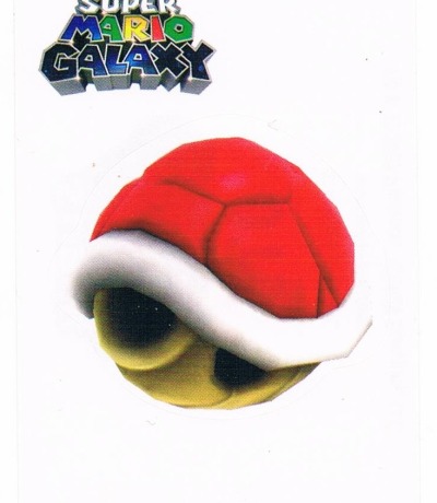 Sticker No 015 - Super Mario Galaxy - Enterplay 2009
