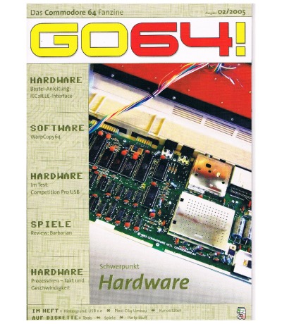 Ausgabe 02/05 - 2005 - GO64 - Das Commodore-64-Magazin