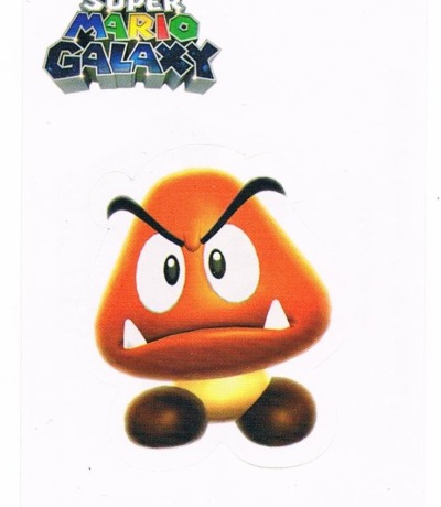 Sticker Nr 024 - Super Mario Galaxy - Enterplay 2009