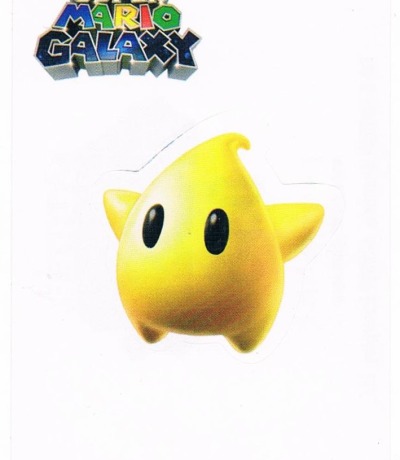 Sticker No 036 - Super Mario Galaxy - Enterplay 2009