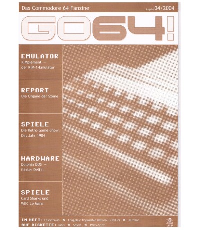 Ausgabe 04/04 - 2004 - GO64 - Das Commodore-64-Magazin