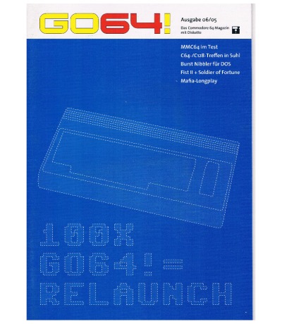 Ausgabe 06/05 - 2005 - GO64 - Das Commodore-64-Magazin