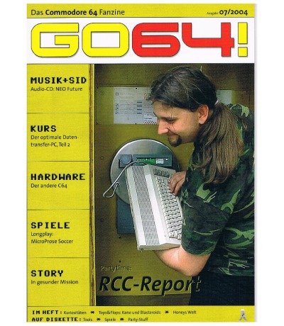 Ausgabe 07/04 - 2004 - GO64 - Das Commodore-64-Magazin
