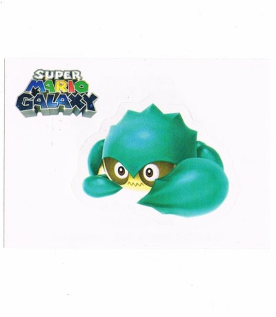 Sticker Nr 072 - Super Mario Galaxy - Enterplay 2009