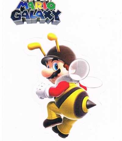 Sticker No 089 - Super Mario Galaxy - Enterplay 2009