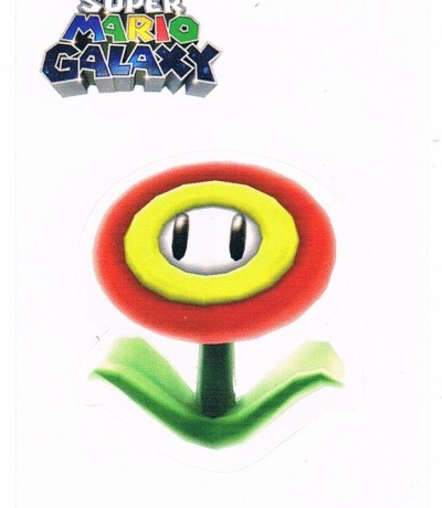 Sticker No 114 - Super Mario Galaxy - Enterplay 2009