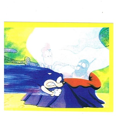 Panini Sticker No 157 - Sonic - Official Sega Sticker Album