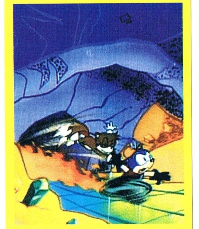 Panini Sticker No 162 - Sonic - Official Sega Sticker Album