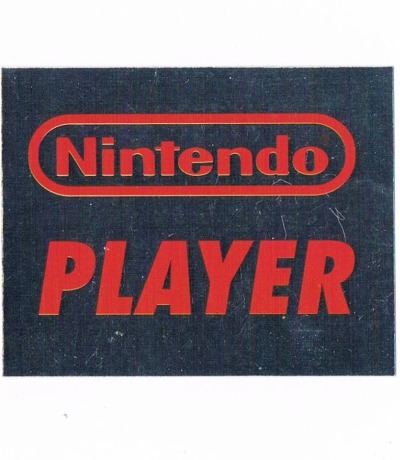Sticker No264 - Nintendo Official Sticker Album / Merlin 1992