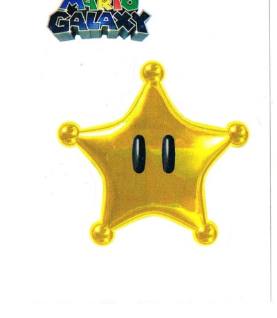 Sticker Nr 029 - Super Mario Galaxy - Enterplay 2009