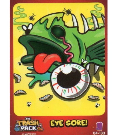 Eye Sore - The Trash Pack Trading Cards - Series 2