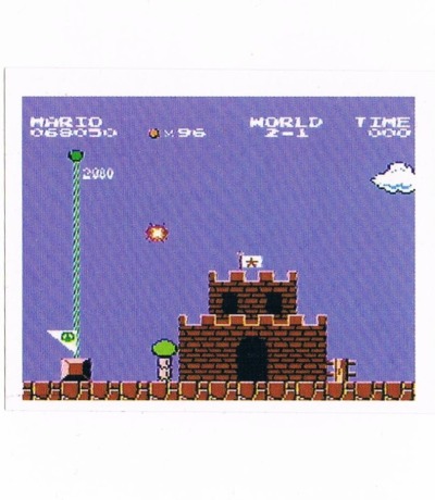 Sticker Nr 8 - Nintendo Official Sticker Album / Merlin 1992
