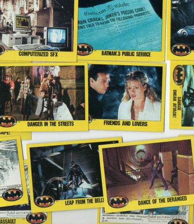 Batman 1989 - 14 Trading Cards von 1989