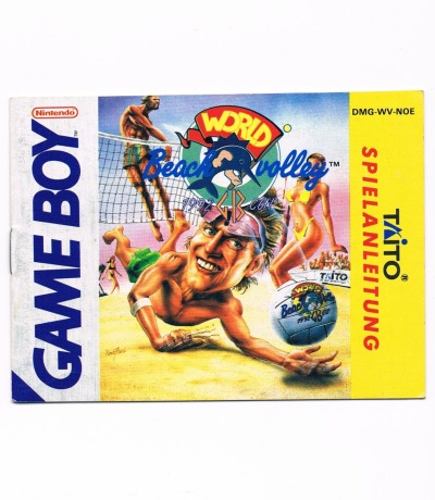 World Beach Volley - 1992 GB Cup - Bedienungsanleitung / Spielanleitung - Nintendo Game Boy