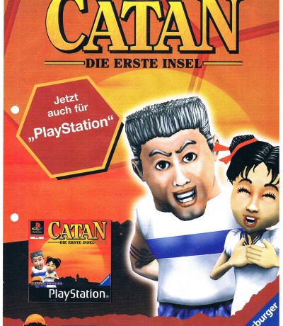 Catan - die erste Insel - advertising page PS1