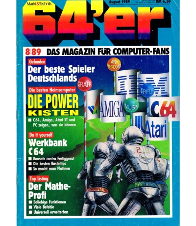 64er Magazin Ausgabe 8/89 1989