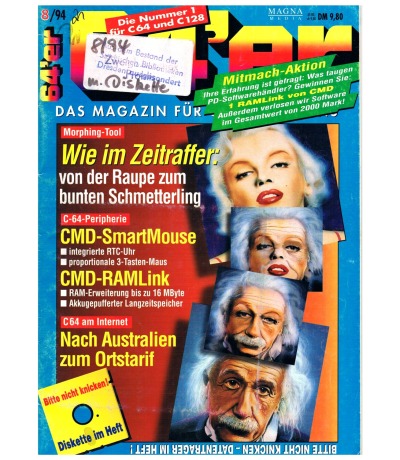 64er Magazin Ausgabe 8/94 1994