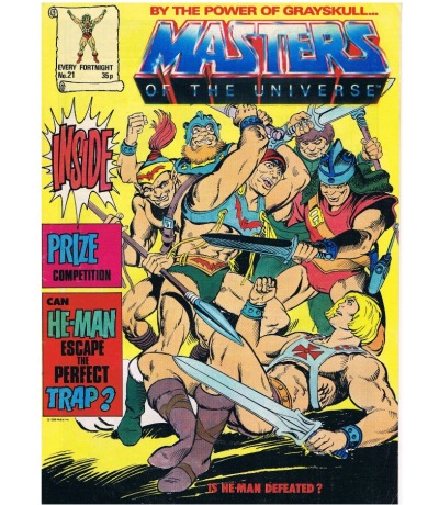 Comic - By the Power of Grayskull - No21 - Masters of the Universe