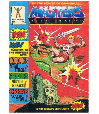 Comic - By the Power of Grayskull - No4 - Masters of the Universe